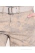 Celio Beige Cotton Printed Shorts